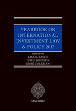 Télécharger le livre :  Yearbook on International Investment Law & Policy 2017