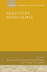 Télécharger le livre :  Aristotle's Physics Alpha