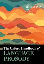 Télécharger le livre :  The Oxford Handbook of Language Prosody