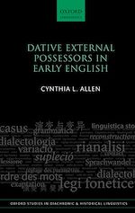 Télécharger le livre :  Dative External Possessors in Early English