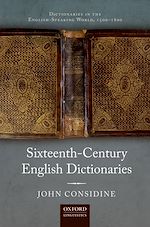 Télécharger le livre :  Sixteenth-Century English Dictionaries