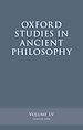 Télécharger le livre :  Oxford Studies in Ancient Philosophy, Volume 55