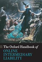 Télécharger le livre :  Oxford Handbook of Online Intermediary Liability