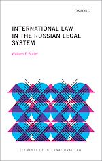 Télécharger le livre :  International Law in the Russian Legal System