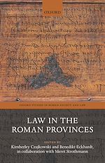 Télécharger le livre :  Law in the Roman Provinces