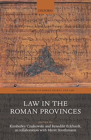 Téléchargez le livre :  Law in the Roman Provinces