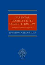 Télécharger le livre :  Parental Liability in EU Competition Law
