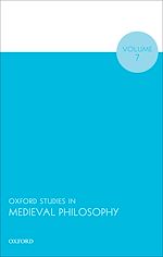 Télécharger le livre :  Oxford Studies in Medieval Philosophy Volume 7