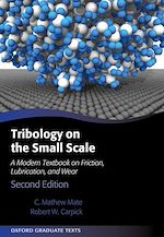 Télécharger le livre :  Tribology on the Small Scale
