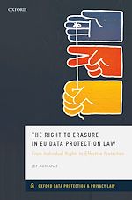 Télécharger le livre :  The Right to Erasure in EU Data Protection Law