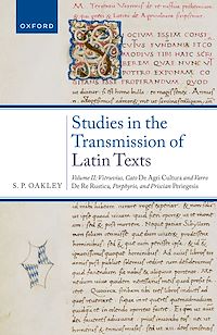 Téléchargez le livre :  Studies in the Transmission of Latin Texts