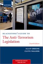 Download this eBook Blackstone's Guide to the Anti-Terrorism Legislation