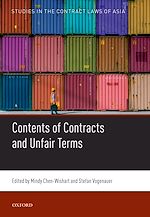 Télécharger le livre :  Contents of Contracts and Unfair Terms
