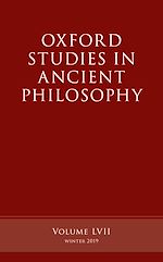 Télécharger le livre :  Oxford Studies in Ancient Philosophy, Volume 57