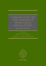 Télécharger le livre :  Commentary on the European Insolvency Regulation