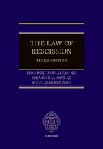 Télécharger le livre :  The Law of Rescission