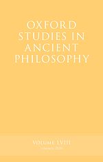 Télécharger le livre :  Oxford Studies in Ancient Philosophy, Volume 58