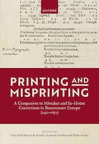 Téléchargez le livre :  Printing and Misprinting