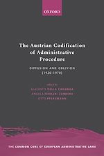 Télécharger le livre :  The Austrian Codification of Administrative Procedure
