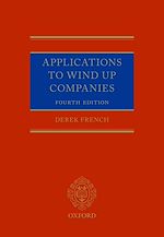 Télécharger le livre :  Applications to Wind up Companies