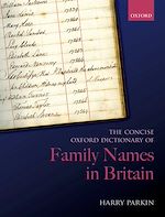 Download this eBook The Concise Oxford Dictionary of Family Names in Britain