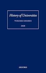 Télécharger le livre :  History of Universities Volume XXXIII/2