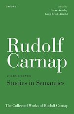 Télécharger le livre :  Rudolf Carnap: Studies in Semantics
