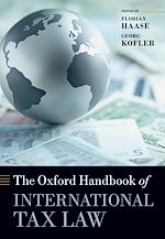 Télécharger le livre :  The Oxford Handbook of International Tax Law