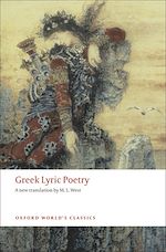 Télécharger le livre :  Greek Lyric Poetry