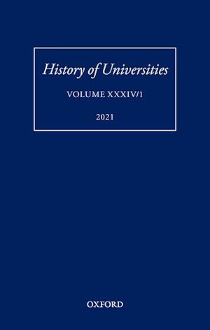 Téléchargez le livre :  History of Universities: Volume XXXIV/1