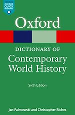 Télécharger le livre :  A Dictionary of Contemporary World History