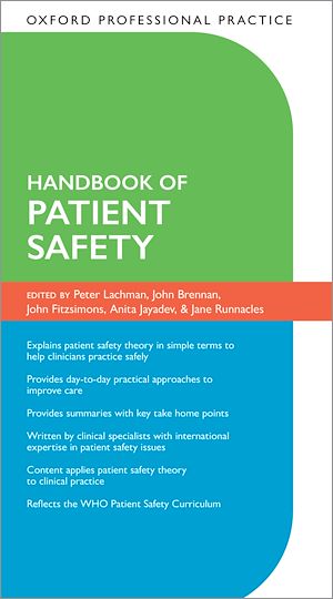 Téléchargez le livre :  Oxford Professional Practice: Handbook of Patient Safety