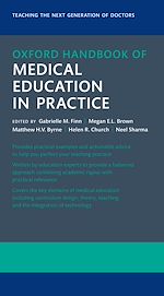 Télécharger le livre :  Oxford Handbook of Medical Education in Practice