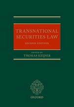 Télécharger le livre :  Transnational Securities Law