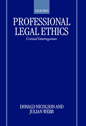 Téléchargez le livre :  Professional Legal Ethics