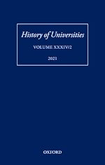 Télécharger le livre :  History of Universities: Volume XXXIV/2