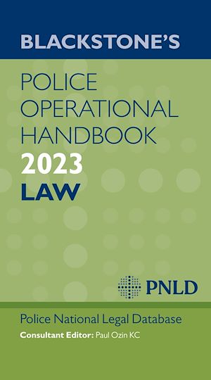 Téléchargez le livre :  Blackstone's Police Operational Handbook 2023