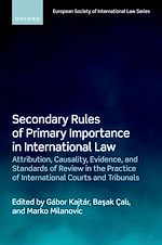 Télécharger le livre :  Secondary Rules of Primary Importance in International Law