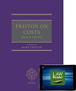Télécharger le livre :  Friston on Costs