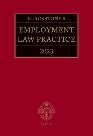 Téléchargez le livre :  Blackstone's Employment Law Practice 2023