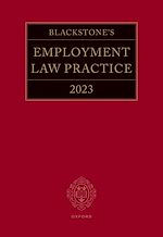 Télécharger le livre :  Blackstone's Employment Law Practice 2023