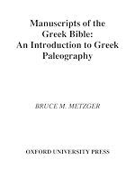Télécharger le livre :  Manuscripts of the Greek Bible