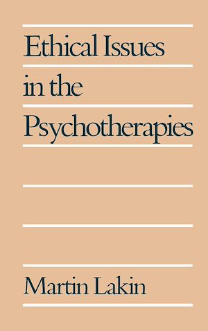 Téléchargez le livre :  Ethical Issues in the Psychotherapies