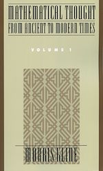 Télécharger le livre :  Mathematical Thought From Ancient to Modern Times, Volume 1
