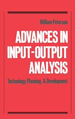 Télécharger le livre :  Advances in Input-Output Analysis