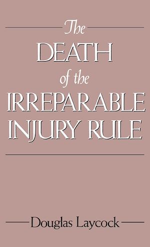 Téléchargez le livre :  The Death of the Irreparable Injury Rule