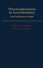 Télécharger le livre :  Thermodynamics in Geochemistry