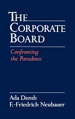 Télécharger le livre :  The Corporate Board
