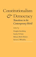 Télécharger le livre :  Constitutionalism and Democracy