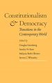 Télécharger le livre :  Constitutionalism and Democracy